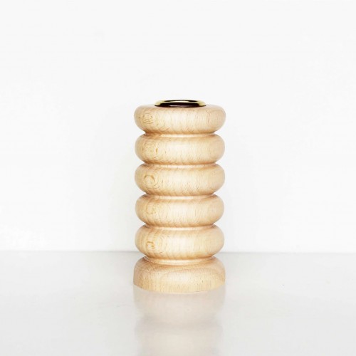 5MM Paper - Bougeoir totem en bois - moyen Nr 1 5MM Paper - Bougeoir totem en bois - moyen Nr 1