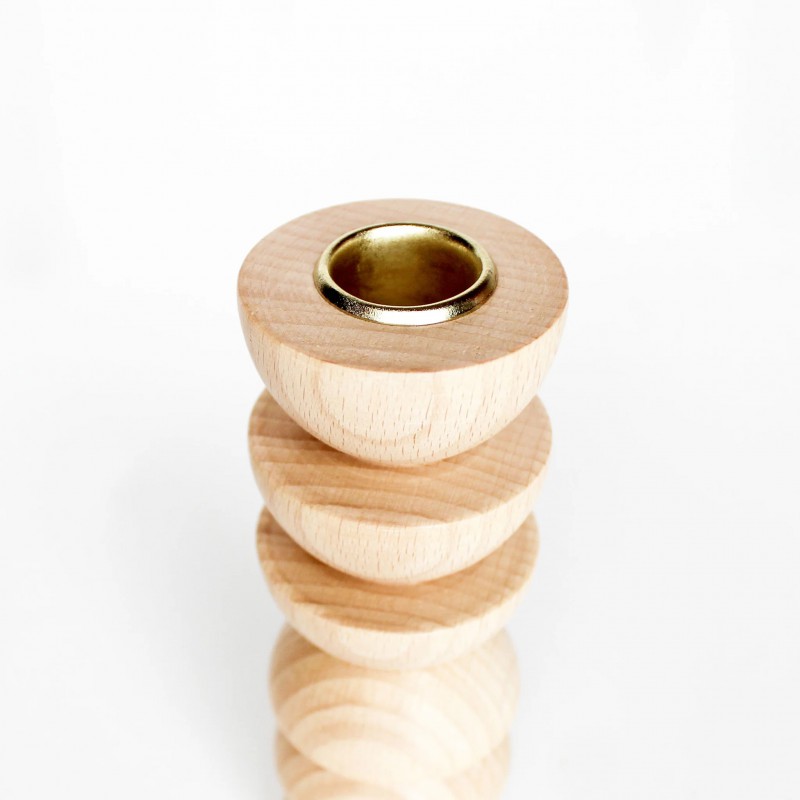 5MM Paper - Bougeoir totem en bois - Grand Nr 4 Voir la slide 5MM Paper - Bougeoir totem en bois - Grand Nr 4
