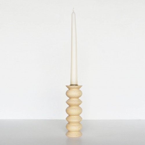 5MM Paper - Bougeoir totem en bois - grand Nr 5 5MM Paper - Bougeoir totem en bois - grand Nr 5