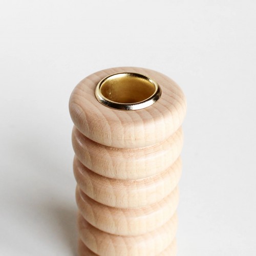 5MM Paper - Bougeoir totem en bois - grand Nr 1 5MM Paper - Bougeoir totem en bois - grand Nr 1