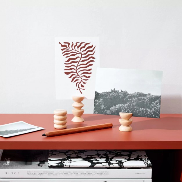 5MM Paper - Totem stand porte photo / carte postale - court Nr 4