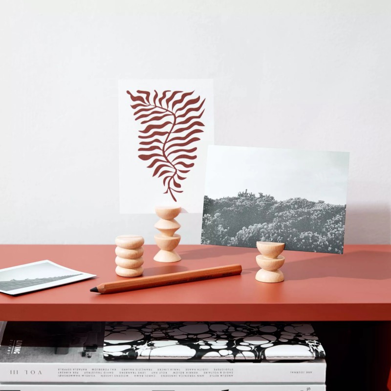 5MM Paper - Totem stand porte photo / carte postale - court Nr 4 Voir la slide 5MM Paper - Totem stand porte photo / carte postale - court Nr 4