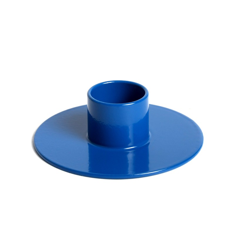 Voir la slide NTG - Bougeoir pop - bleu signal