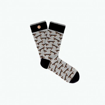 Chaussettes colorées Cabaïa en coton bio - Confort et style