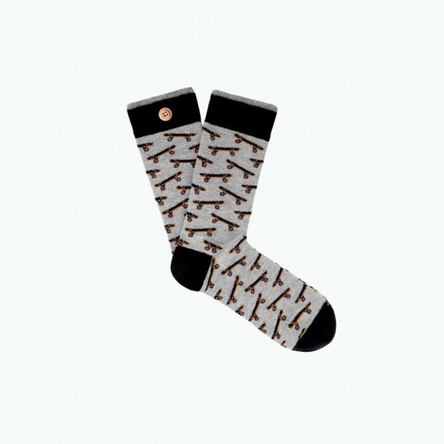Chaussettes colorées Cabaïa en coton bio - Confort et style