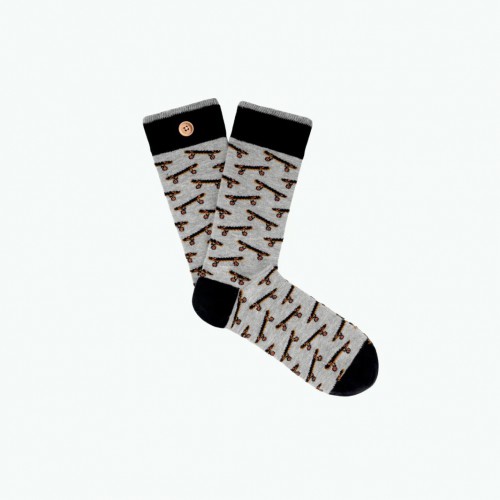 Chaussettes colorées Cabaïa en coton bio - Confort et style Chaussettes colorées Cabaïa en coton bio - Confort et style