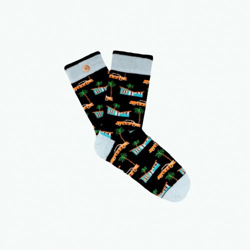 Chaussettes colorées Cabaïa en coton bio - Confort et style Chaussettes colorées Cabaïa en coton bio - Confort et style