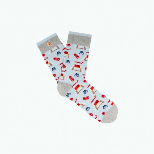 Chaussettes colorées Cabaïa en coton bio - Confort et style Chaussettes colorées Cabaïa en coton bio - Confort et style