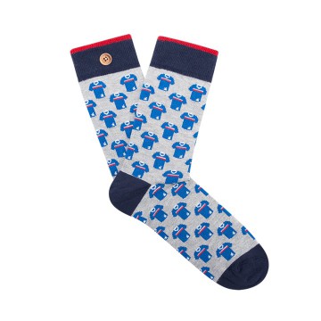Chaussettes colorées Cabaïa en coton bio - Confort et style