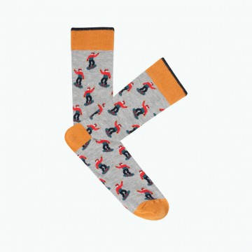 Chaussettes colorées Cabaïa en coton bio - Confort et style