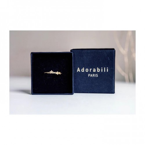 Adorabili Paris - Bagues DUO Etoile / étoile filante