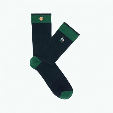 Chaussettes colorées Cabaïa en coton bio - Confort et style