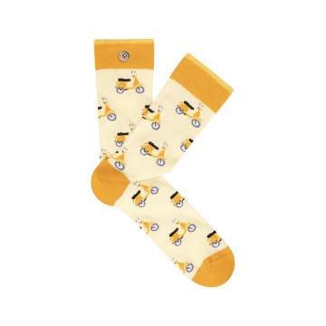 Chaussettes colorées Cabaïa en coton bio - Confort et style