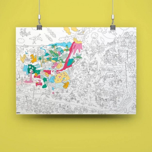 Omy - Poster géant Dinos