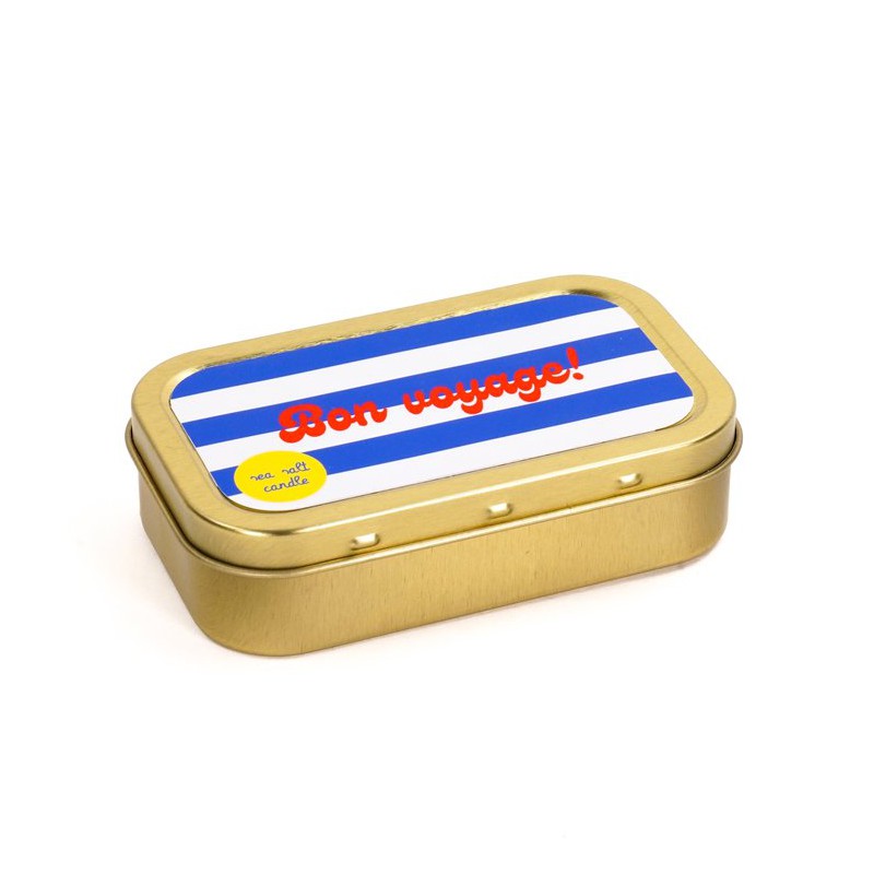 Voir la slide To from - Bougie Greetings - Bon Voyage! (sea salt)