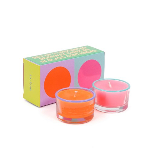 To from - Bougie party - Orange & Pink To from - Bougie party - Orange & Pink