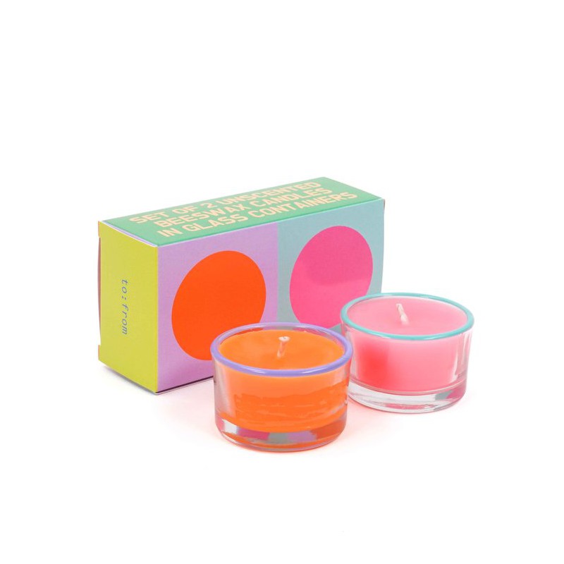 To from - Bougie party - Orange & Pink Voir la slide To from - Bougie party - Orange & Pink