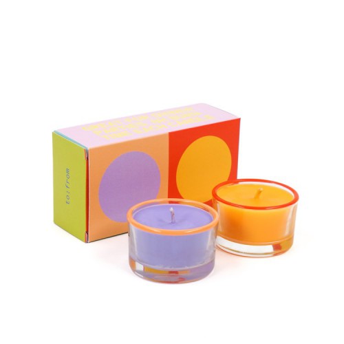 To from - Bougie party - Purple & Yellow To from - Bougie party - Purple & Yellow