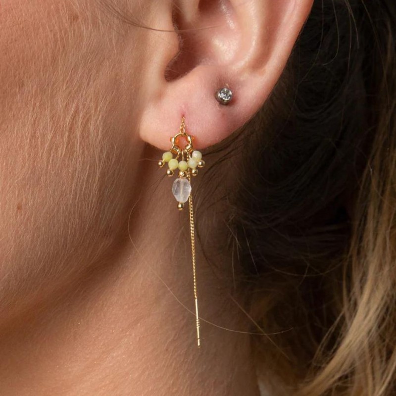 Boucles d'oreille - SG18B - Stay Gold Voir la slide Boucles d'oreille - SG18B - Stay Gold