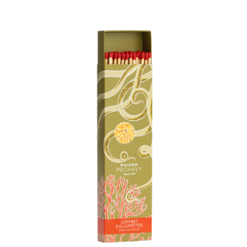 Coffret 40 allumettes longues Océan Kaki - Maison Pechavy