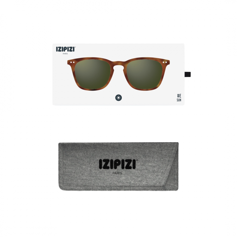 Izipizi - Lunettes solaires monture biosourcée, E - Havane Voir la slide Izipizi - Lunettes solaires monture biosourcée, E - Havane