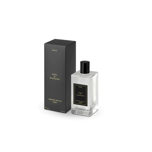 Cereria Molla - Brume parfumée Basilic et Mandarine - 100 ml Cereria Molla - Brume parfumée Basilic et Mandarine - 100 ml