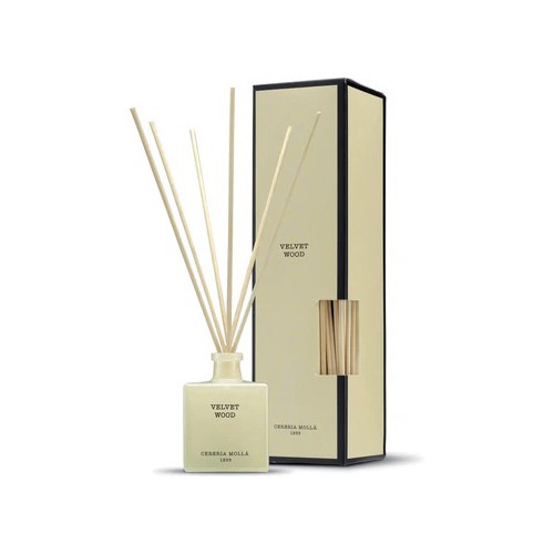 Cereria Molla - Diffuseur avec bâtonnets Velvet Wood - 100 ml Cereria Molla - Diffuseur avec bâtonnets Velvet Wood - 100 ml