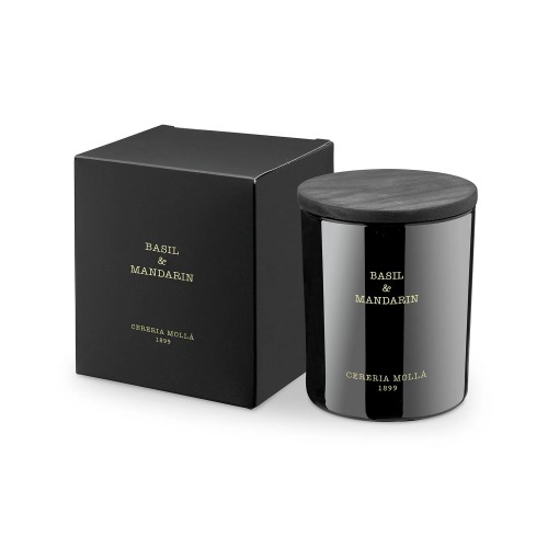 Cereria Molla - Bougie cire de soja Basilic et Mandarine - 230 g Cereria Molla - Bougie cire de soja Basilic et Mandarine - 230 g