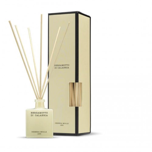 Cereria Molla - Diffuseur avec bâtonnets Bergamotto di Calabria - 100 ml Cereria Molla - Diffuseur avec bâtonnets Bergamotto di Calabria - 100 ml