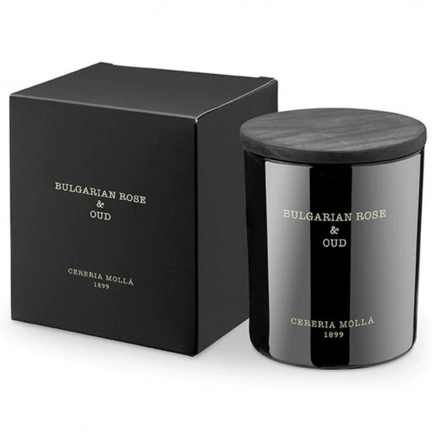 Cereria Molla - Bougie cire de soja Bulgarian Rose & Oud - 230 g