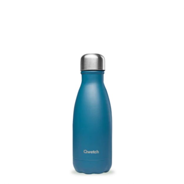 Gourde isotherme bleu azur 260 ml - Qwetch