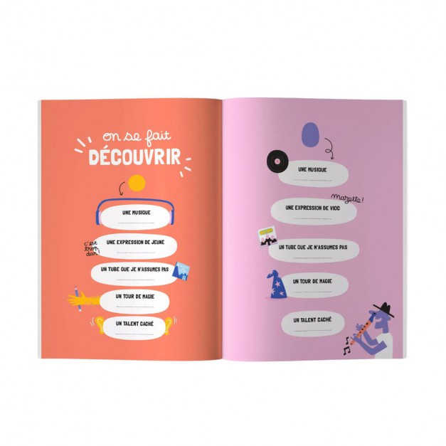 Carnet à remplir à deux