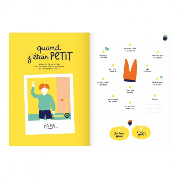 Carnet à remplir à deux