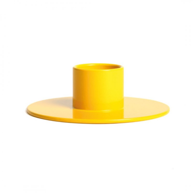 Voir la slide NTG - Bougeoir pop - jaune