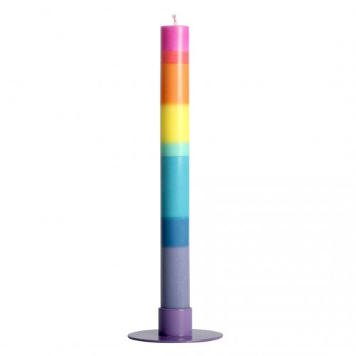NTG - bougie chandelle - Rainbow