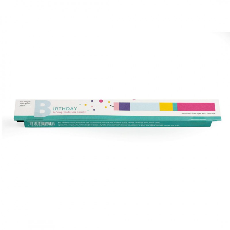 Voir la slide NTG - bougie chandelle - Pop Birthday