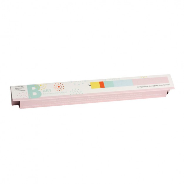 NTG - bougie chandelle - Baby Pastell