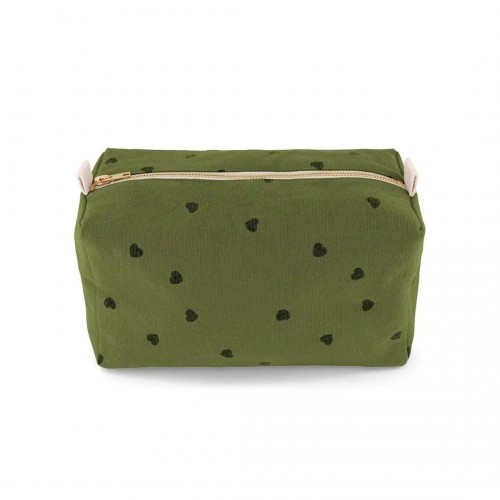 Trousse de toilette en canevas de coton Trousse de toilette en canevas de coton
