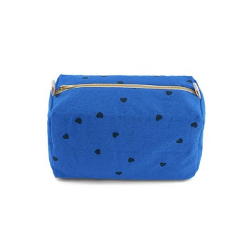 Trousse de toilette en canevas de coton