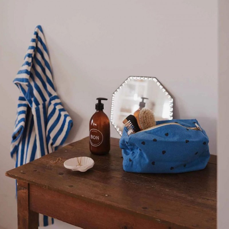 Trousse de toilette en canevas de coton Voir la slide Trousse de toilette en canevas de coton