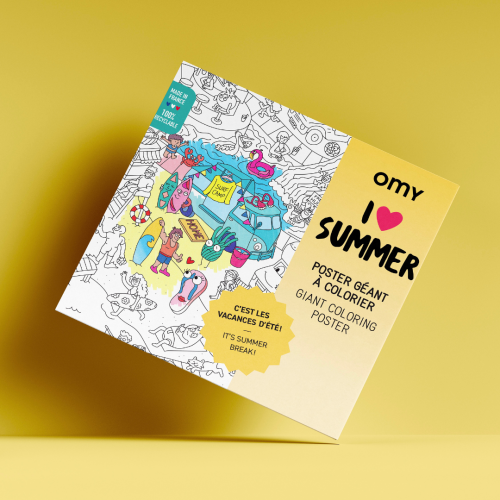 *Omy - Poster géant - I love summer *Omy - Poster géant - I love summer