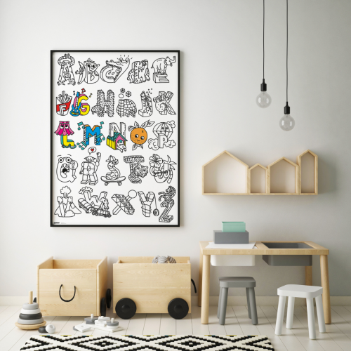 Omy - Poster géant ABC Omy - Poster géant ABC