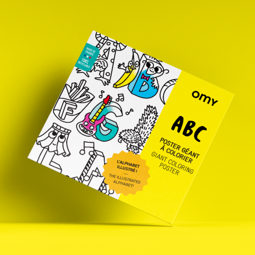 Omy - Poster géant ABC Omy - Poster géant ABC