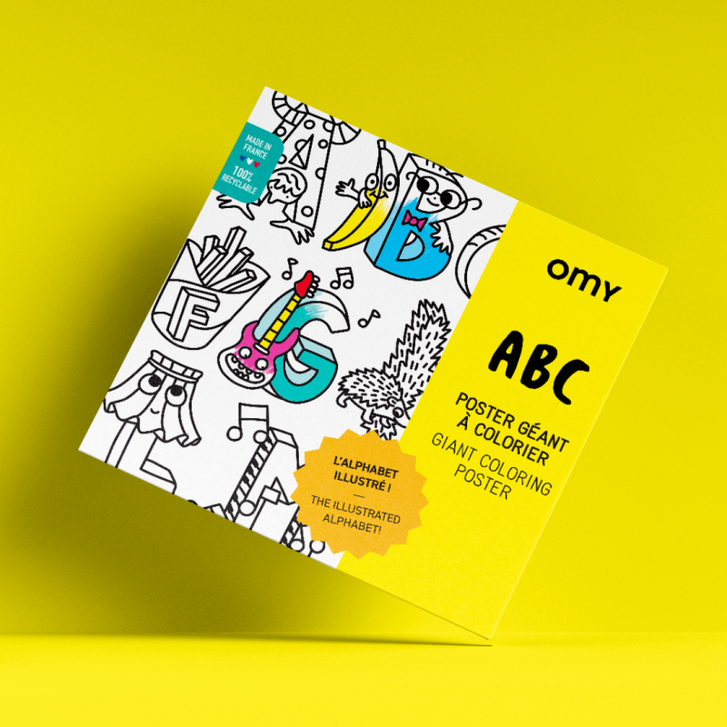 Omy - Poster géant ABC Voir la slide Omy - Poster géant ABC