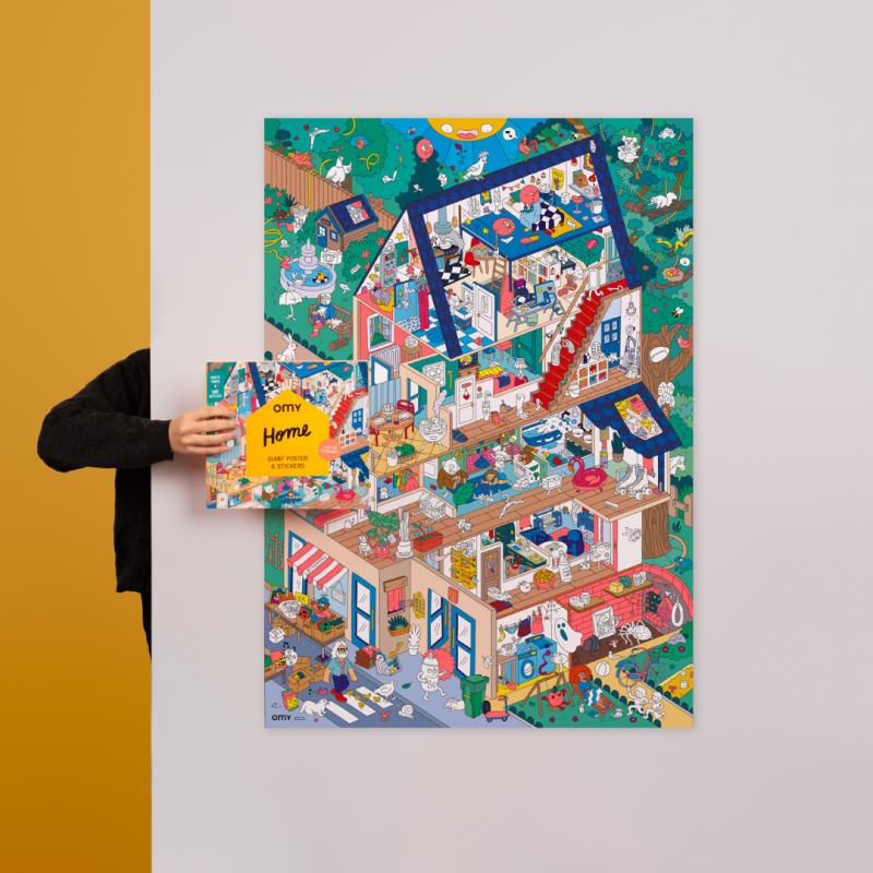 Voir la slide Omy - Poster et Stickers - Home - cherche & trouve