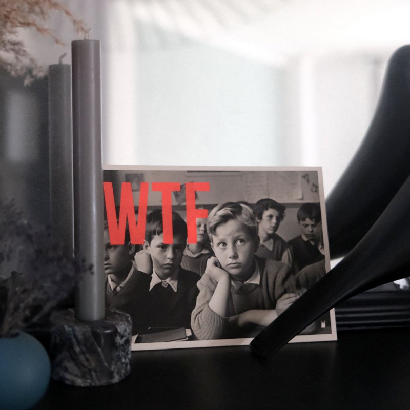 Carte Kencre - WTF 15 x 21 cm Voir la slide Carte Kencre - WTF 15 x 21 cm