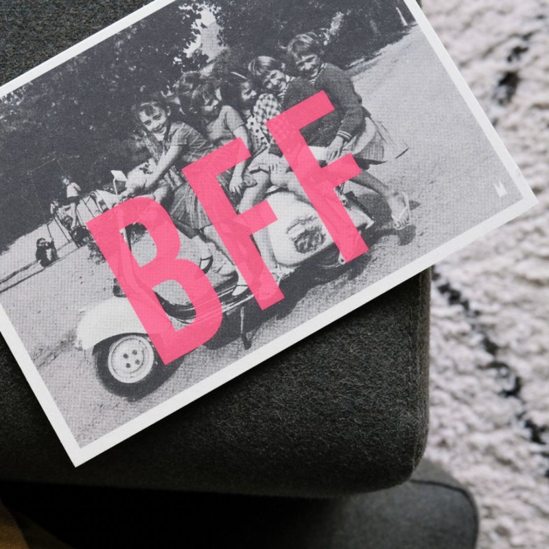 Carte Kencre - BFF 15 x 21 cm Voir la slide Carte Kencre - BFF 15 x 21 cm