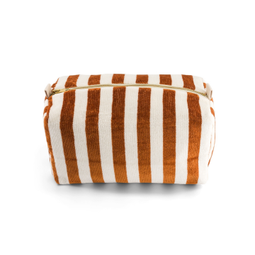 Trousse de toilette en canevas de coton
