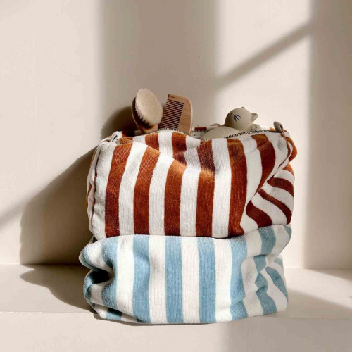 Trousse de toilette en canevas de coton Trousse de toilette en canevas de coton
