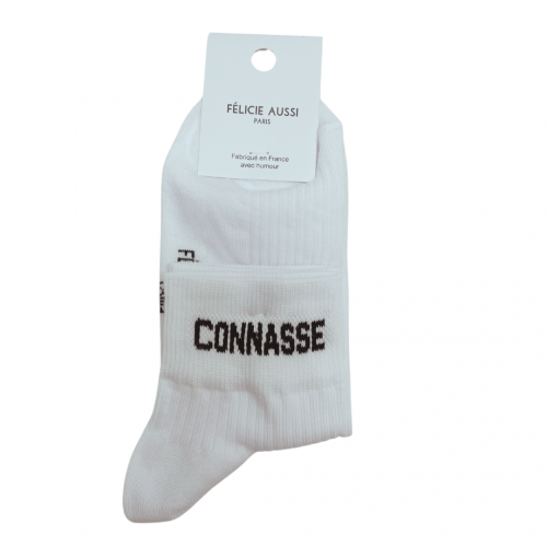 Félicie Aussi - Chaussettes Basses Blanches Connasse Félicie Aussi - Chaussettes Basses Blanches Connasse